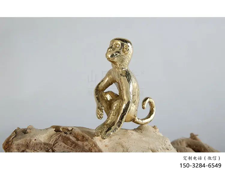 猴子雕塑廠家，動物景觀，仿古工藝制作