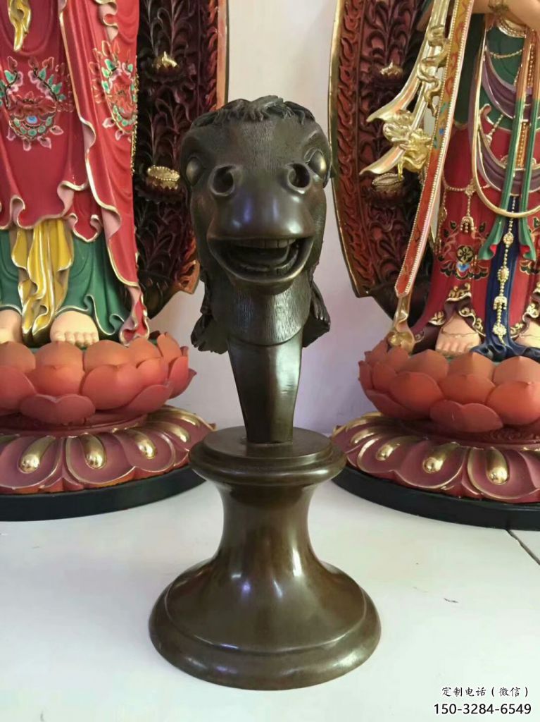 仿古生肖雕塑 庭院彩繪雕塑 田間小品