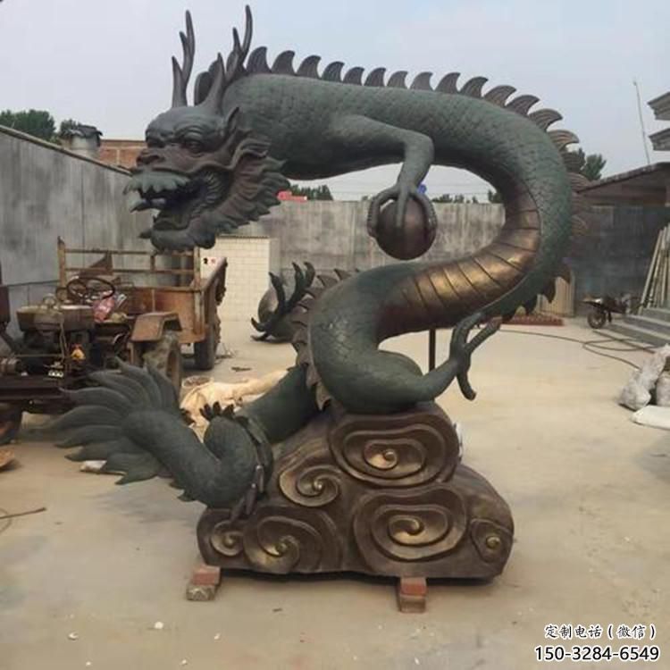 提供抽象龍頭雕塑，鑄銅動物雕塑，房地產(chǎn)售樓處擺件