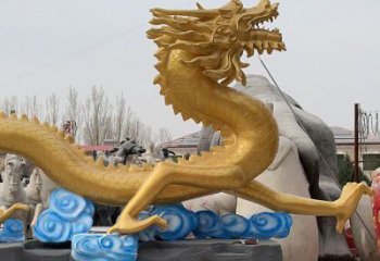 承接龍頭雕塑，鑄銅動物雕塑，房地產售樓處擺件