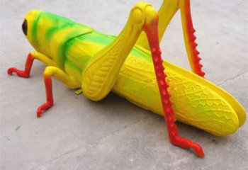 城市蟈蟈雕塑廠家 風(fēng)景區(qū)彩繪雕塑 抽象擺件