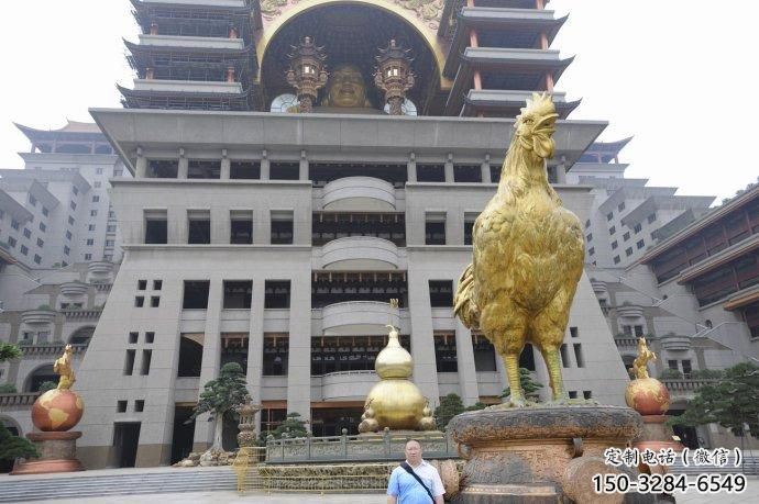 庭院小雞雕塑，動(dòng)物小品，網(wǎng)格工藝