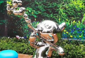 室內小貓雕塑，動物小品，鐵藝工藝