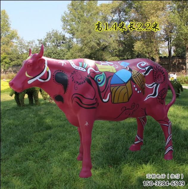 古銅色公牛雕塑 大型城市雕塑 商業(yè)街?jǐn)[件
