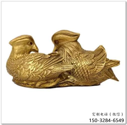 風(fēng)景區(qū)鴛鴦雕塑 售樓處廣場雕塑 仿古擺件