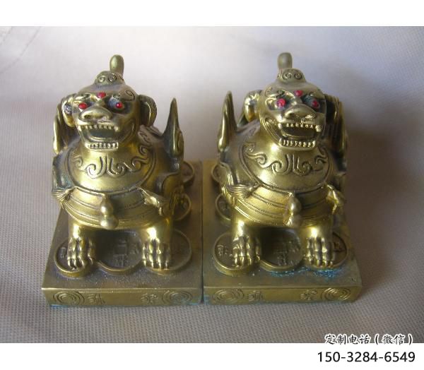 農村貔貅雕塑，鏤空海洋雕塑，抽象效果