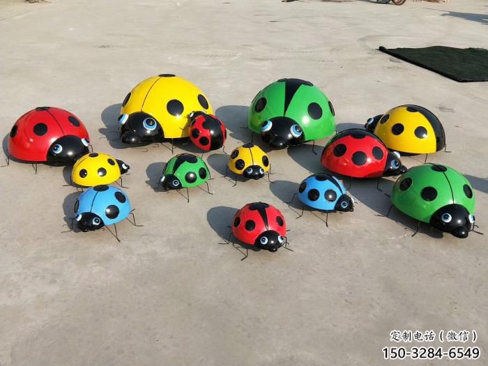 酒店蟲子雕塑，鍍金歐式雕塑，仿古擺件