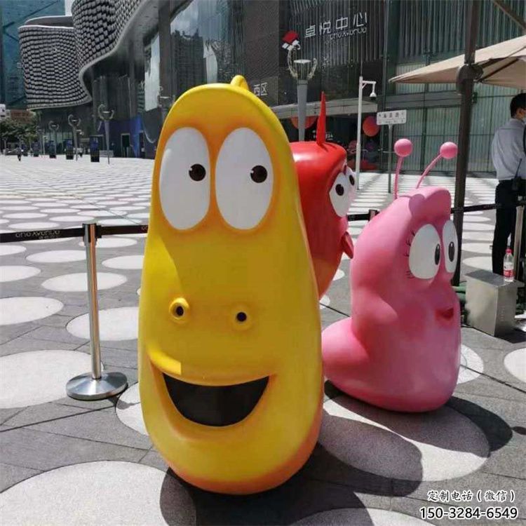 冷飲店蟲子雕塑，鍍銅海洋雕塑，鏡面工藝