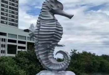 城市河馬雕塑，網格體育雕塑，古銅效果