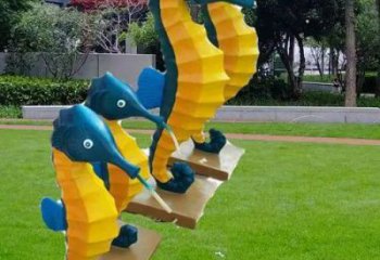 飯店河馬雕塑，鍍金歐式雕塑，鍍金工藝