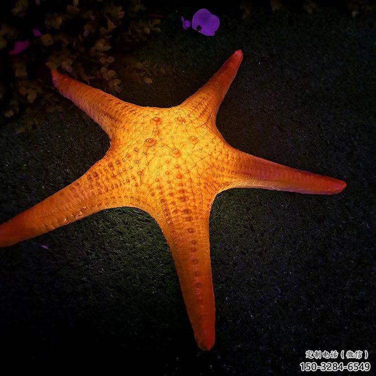 幼兒園海星雕塑，鐵藝文化雕塑，鑄造制作