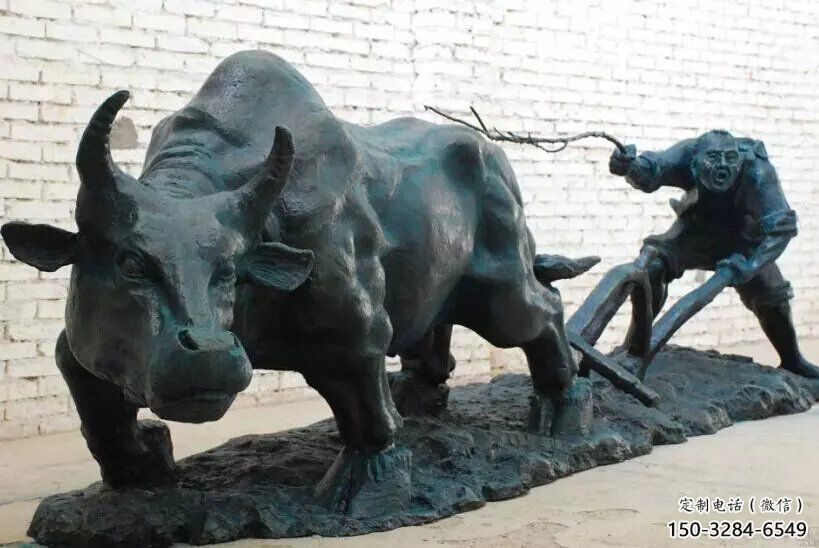 售樓處華爾街牛雕塑 商業(yè)街雕塑 動物擺件