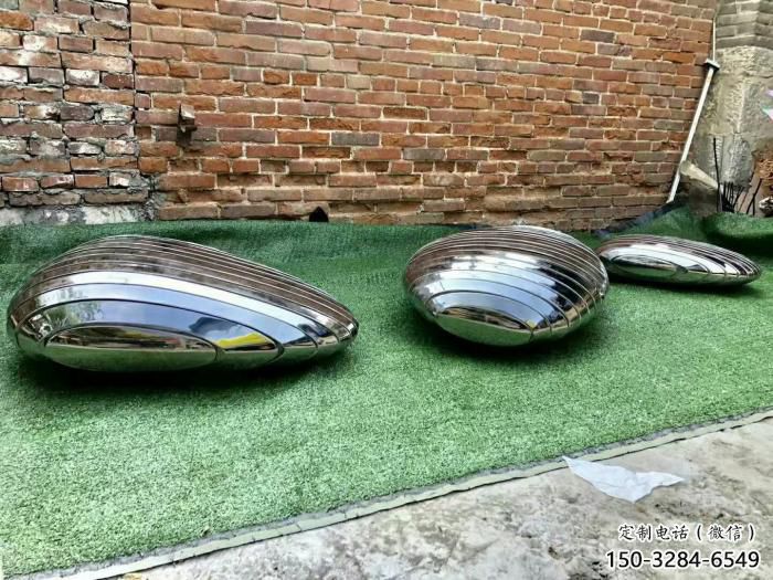 步行街景觀石雕塑，鑄銅景觀雕塑，鏤空方式