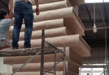 公園書籍雕塑，噴砂發光雕塑，鍛造工藝