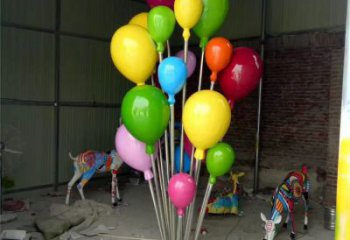 房地產氣球雕塑，仿古景觀雕塑，噴砂制造