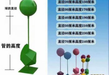 景區(qū)氣球雕塑，鍍金歐式雕塑，鐵藝材質(zhì)