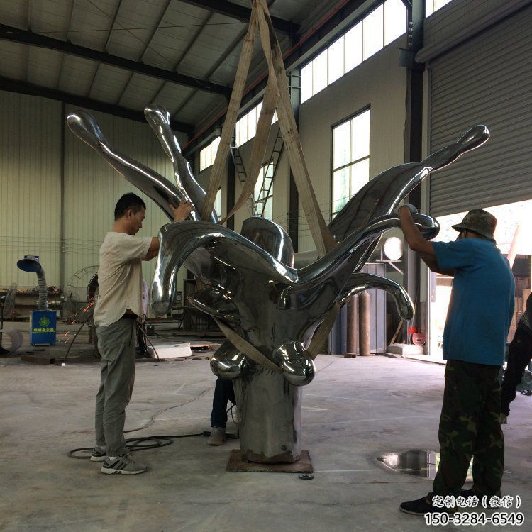 幼兒園海浪雕塑，鐵藝文化雕塑，鑄造制作