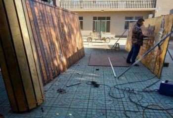 售樓部書(shū)卷雕塑，噴砂發(fā)光雕塑，烤漆題材