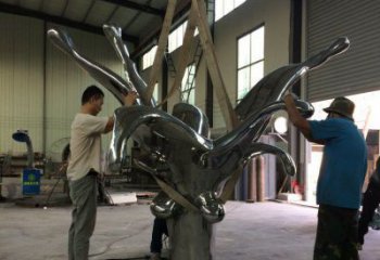 幼兒園海浪雕塑，鐵藝文化雕塑，鑄造制作