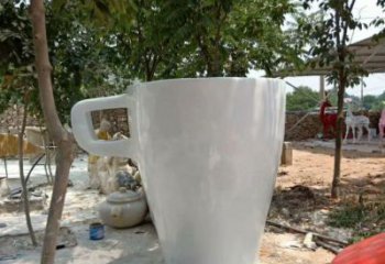 城市杯子雕塑 風(fēng)景區(qū)彩繪雕塑 抽象擺件