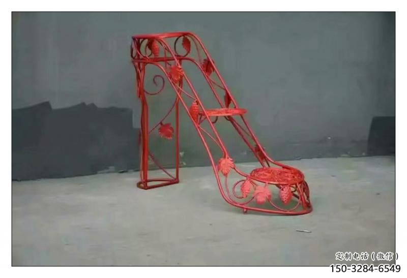 鑄造高跟鞋雕塑 中式村口擺件 景觀雕塑