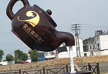 幾何懸壺雕塑 發光公園小品 大門口雕塑