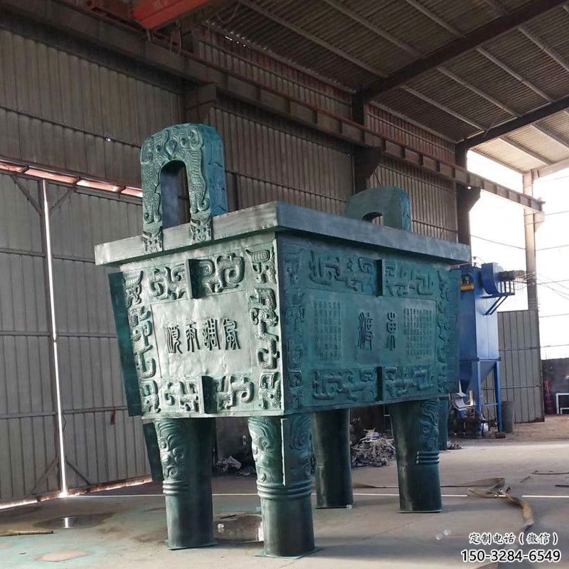 大門口福鼎雕塑 發光公園小品 仿真雕塑