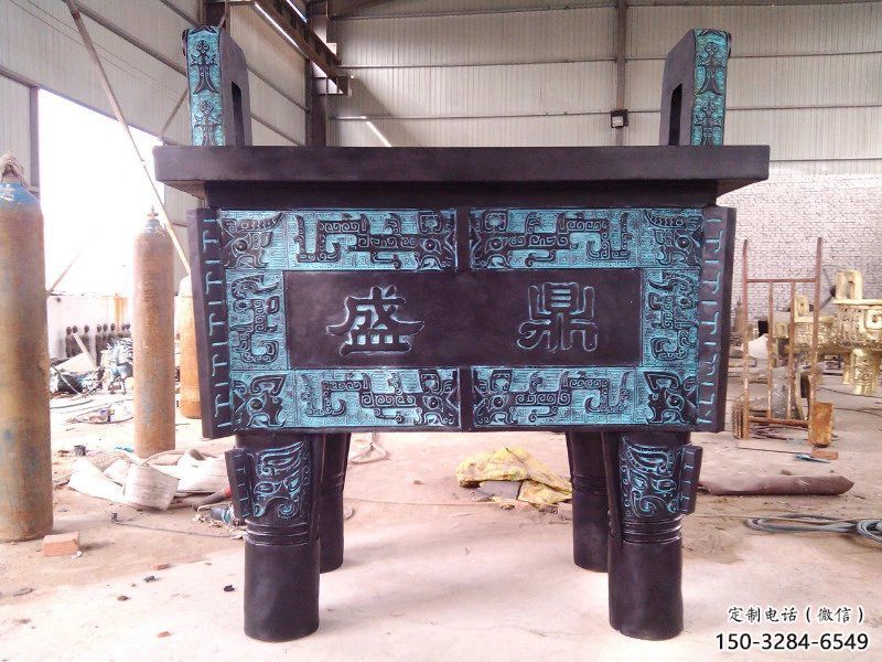 室內福鼎雕塑 仿真景觀擺件 大型雕塑