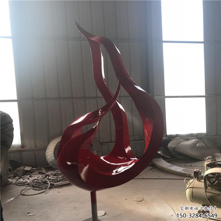 水景火焰雕塑 彩繪剪紙小品 現(xiàn)代雕塑