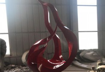 水景火焰雕塑 彩繪剪紙小品 現代雕塑