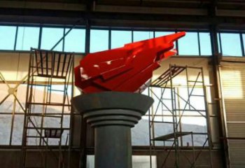 大型火炬雕塑 歐式步行街?jǐn)[件 彩繪雕塑