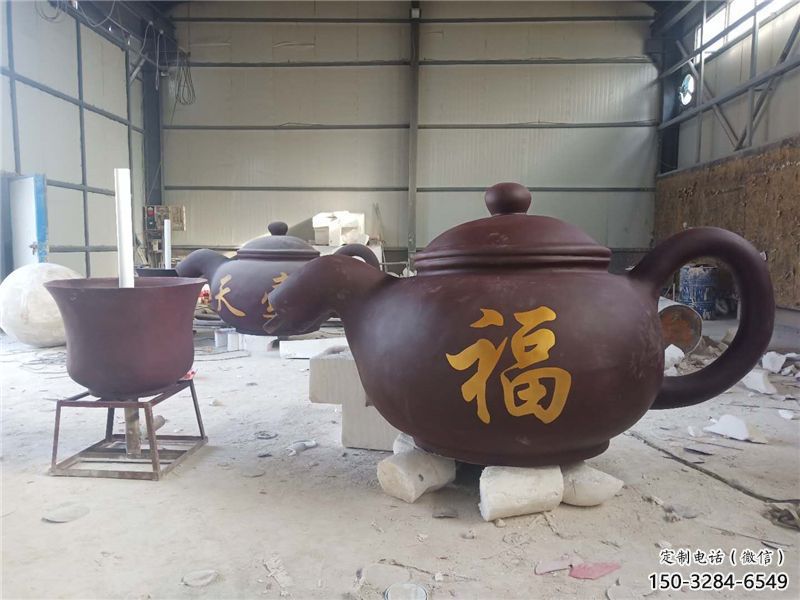 室內(nèi)酒壺雕塑 仿真景觀擺件 大型雕塑