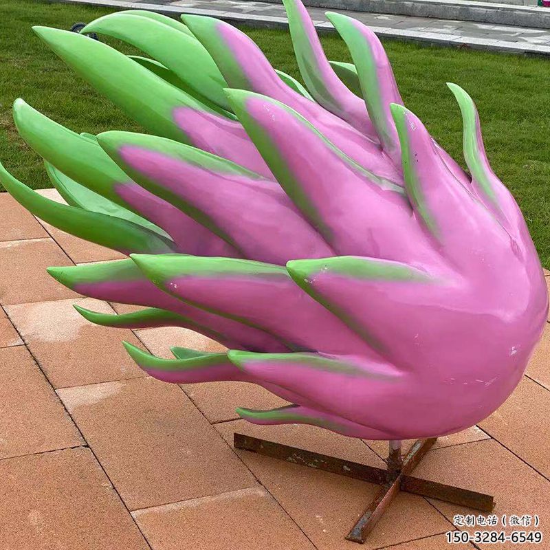 風景區火龍果雕塑 售樓處廣場雕塑 仿古擺件