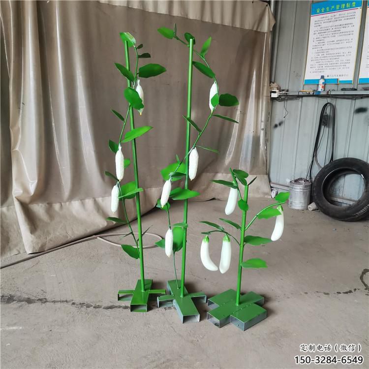 風(fēng)景區(qū)茄子雕塑 售樓處廣場雕塑 仿真擺件