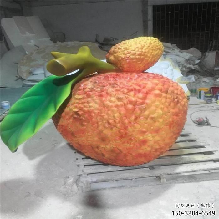 楊梅雕塑，水果仿真擺件，戶外景觀雕塑 (3)