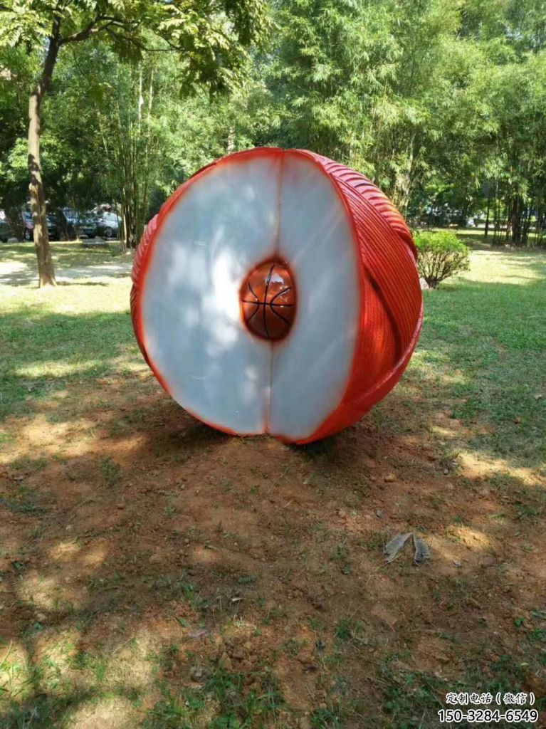 楊梅雕塑，水果仿真擺件，戶外景觀雕塑 (7)