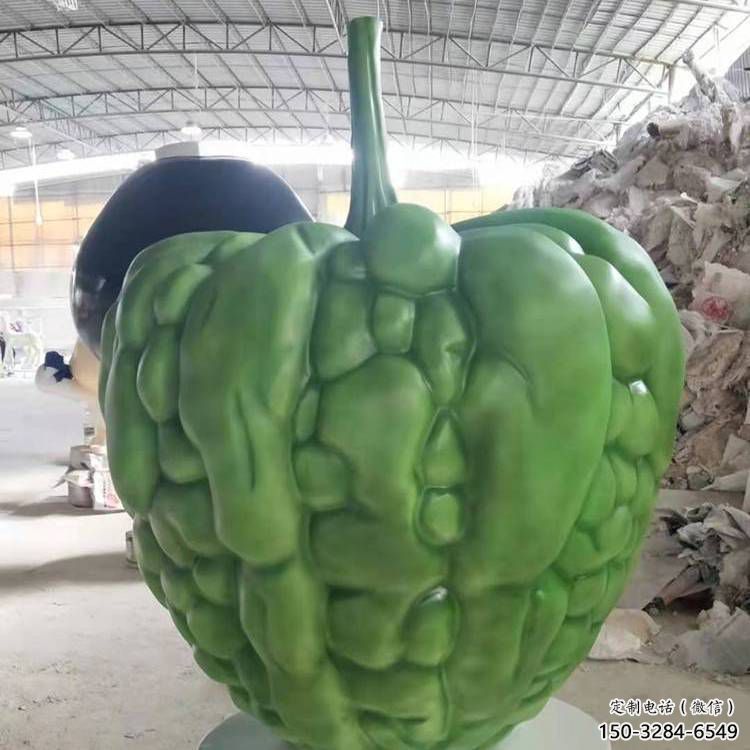 酒店黃瓜雕塑 景觀美陳果蔬雕塑 現(xiàn)代瓜果雕塑