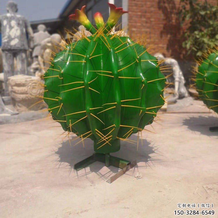 商場仙人掌雕塑 仿真雕塑 店門口小品