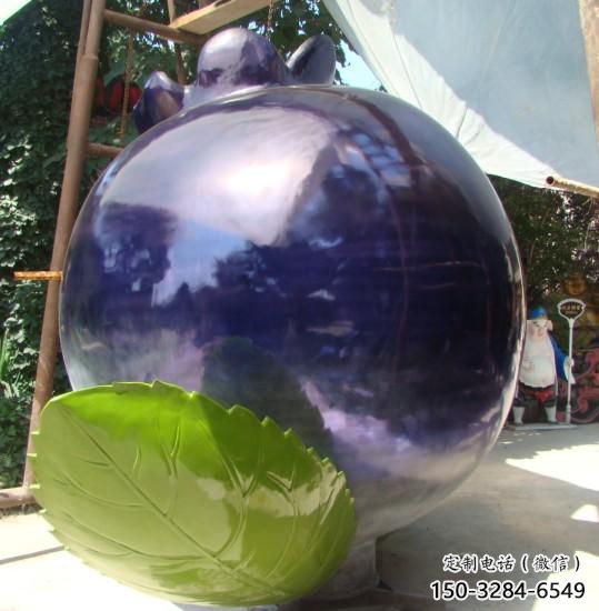 商場藍莓雕塑 仿真雕塑 店門口小品