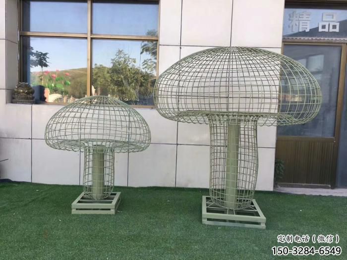 庭院香菇雕塑 公園草地果蔬雕塑 鍛造蔬菜雕塑