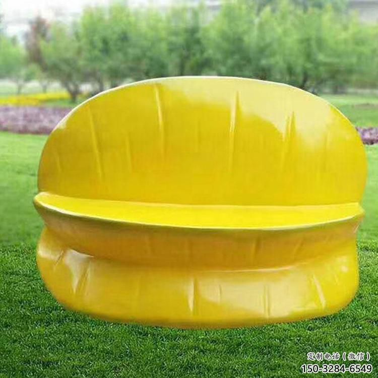 街頭楊桃雕塑 大型別墅區果蔬雕塑 鋼管水果雕塑