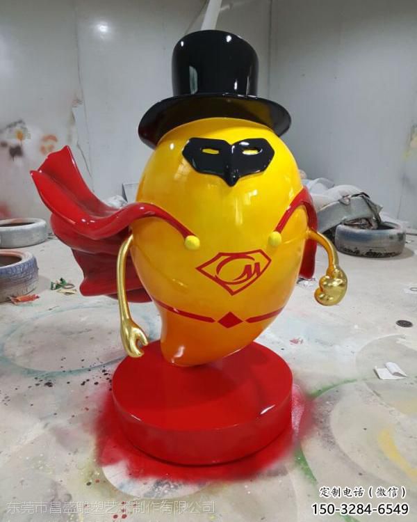 草地榴蓮雕塑 現代校園果蔬雕塑 大型水果雕塑