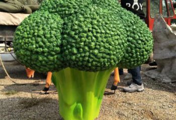 創意菜花雕塑 步行街店門口雕塑 蔬菜小品