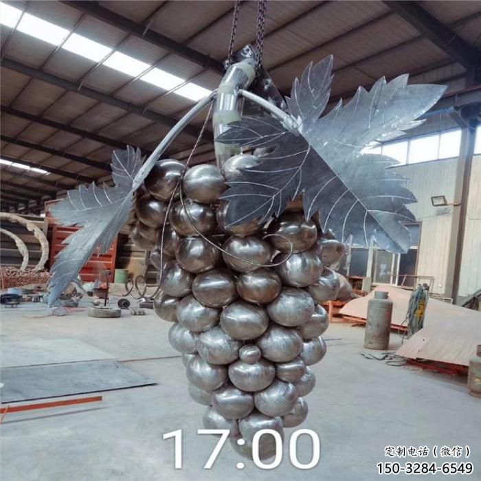 園林葡萄雕塑 城市廣場雕塑 步行街?jǐn)[件