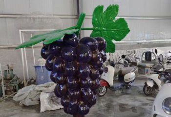 葡萄雕塑 大型城市雕塑 商業街擺件