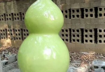 別墅區葫蘆雕塑 大型別墅區植物雕塑 剪影雕塑