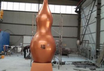 房地產葫蘆雕塑 現代景觀植物雕塑 幾何雕塑