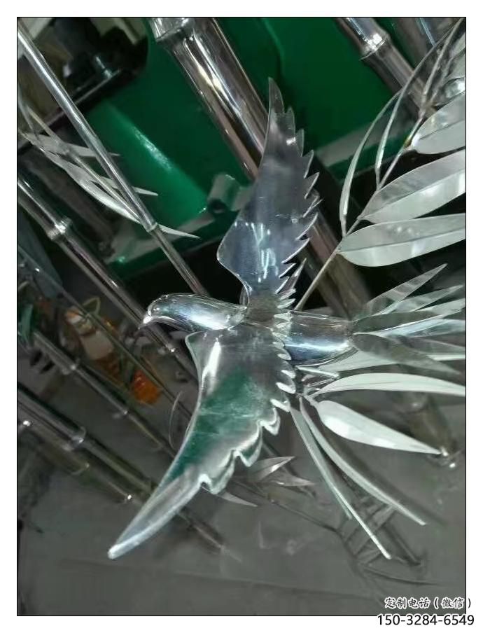 鏤空竹子雕塑 噴水園林竹類雕塑 住宅小區植物雕塑