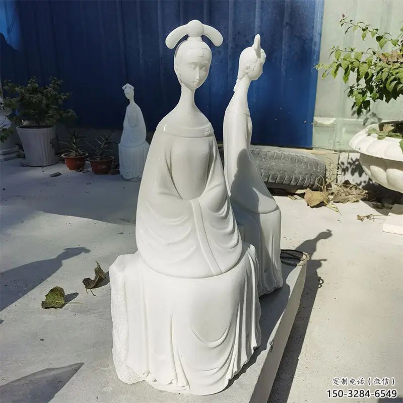 園林仕女雕塑 風(fēng)景區(qū)古代雕塑 廣場(chǎng)小品