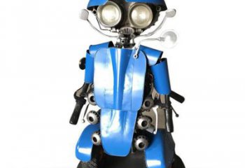 機器人雕塑廠家 廣場卡通雕塑 門口小品